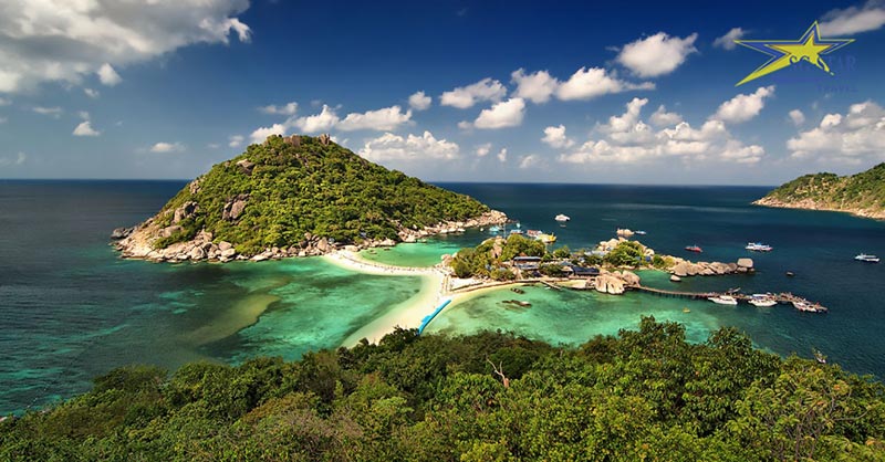 Đảo Koh Tao yên tĩnh ở Thái Lan