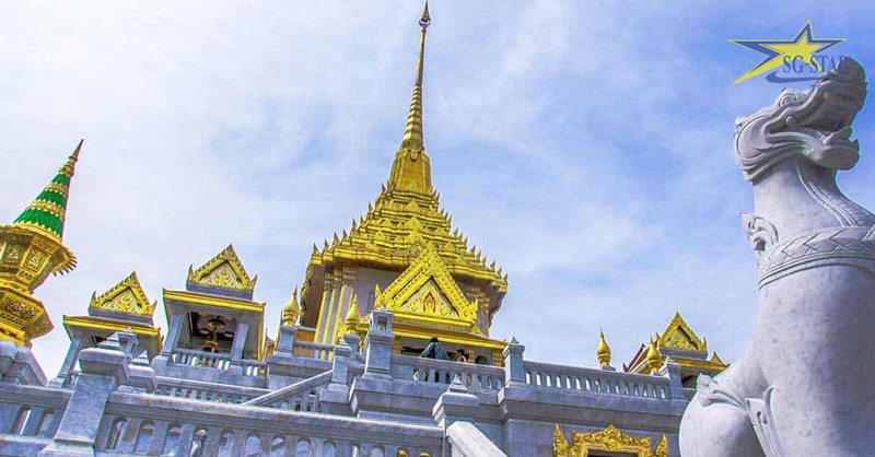 Kiến trúc độc đáo của chùa phật vàng bangkok