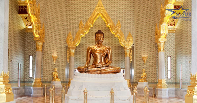 Phật vàng của chùa Wat Traimit