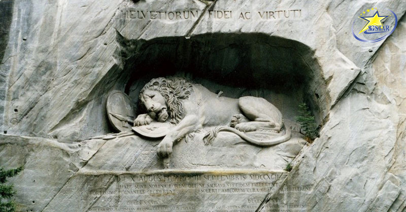 Khám phá tượng đài sư tử Lucerne ở Thụy Sĩ