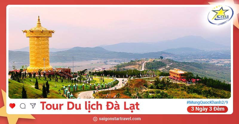 Tour Đà Lạt 3n3đ Lễ 2-9