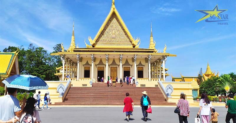 Tham quan Hoàng cung Campuchia