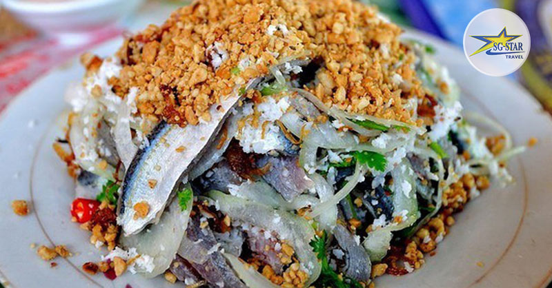Gỏi cá trích - món ăn khai vị đặc sản Phú Quốc xao xuyến bao thực khách