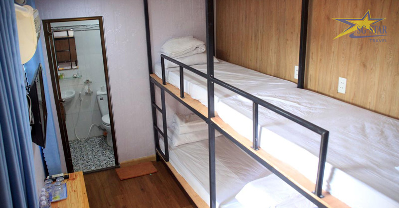 Phòng giường tầng cho gia đình hoặc nhóm bạn- Vũng Tàu  homestay container 
