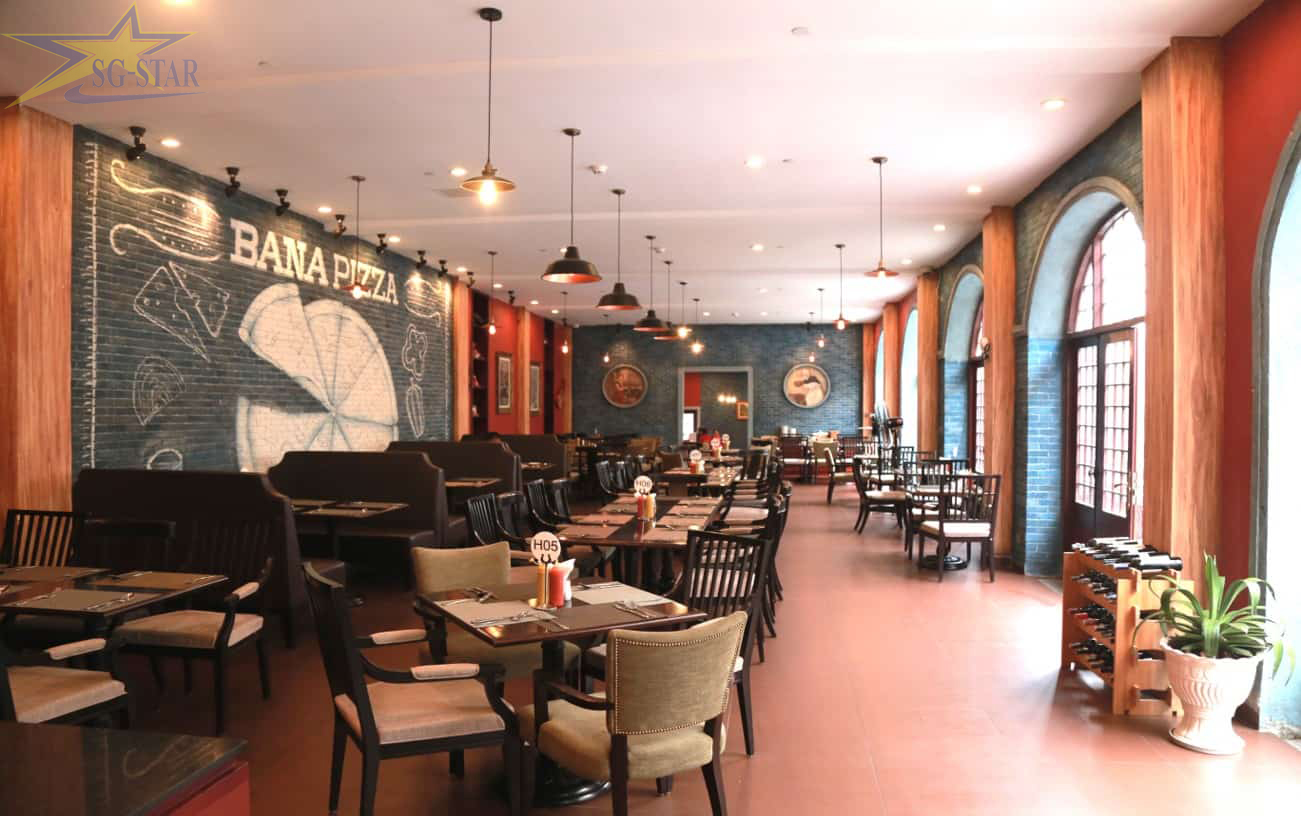 Nhà hàng Brasserie nằm tại Bà Nà Hill Đà Nẵng