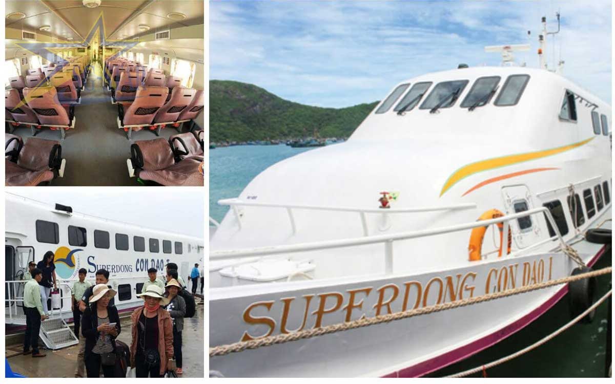 Tàu superdong đi Côn Đảo