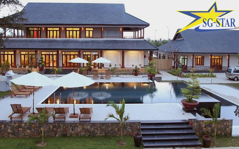 Resort Con Gà Vàng ven biển Ninh Chữ với không gian nghỉ dưỡng hiện đại