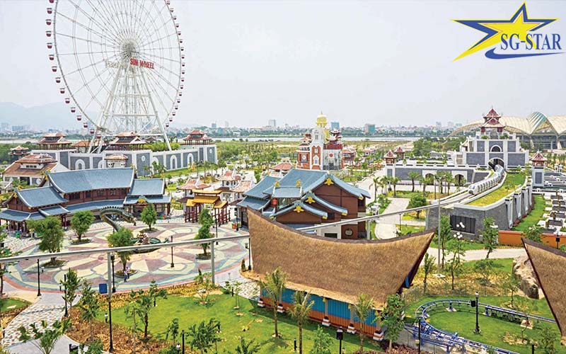 Khám phá vòng quay Sunwheel tại công viên Asia Park Đà Nẵng