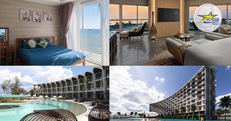 Bạn có thể lựa chọn nhiều khách sạn, villa, Resort để lưu trú tại Phú Quốc