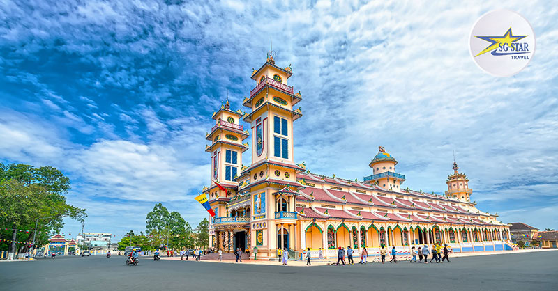 Tòa Thánh Cao Đài Tây Ninh - Du lịch Tây Ninh 1 Ngày