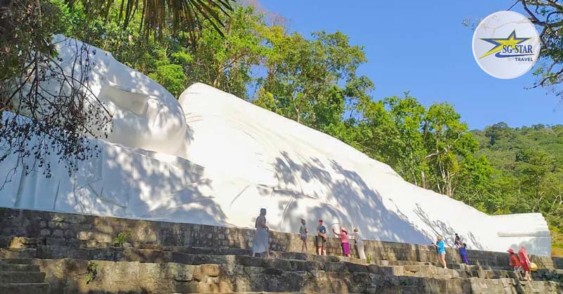 Chiêm ngưỡng và chiêm bái tại Tượng Phật Niết Bàn lớn nhất Đông Nam Á