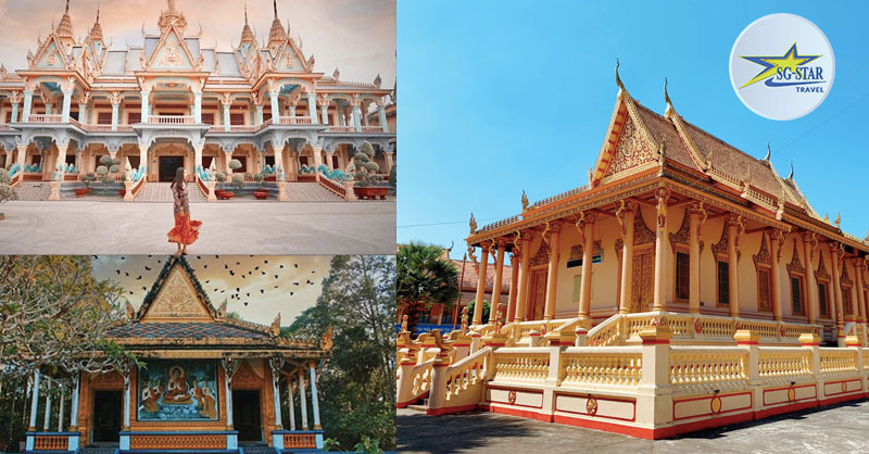  Đến với Sóc Trăng, bạn sẽ có cơ hội thăm quan nhiều ngôi chùa cổ Khmer độc đáo  tour miền tây tết 2022