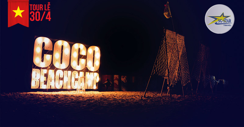 Hình Ảnh Lagi - Coco Beach Camp Về Đêm