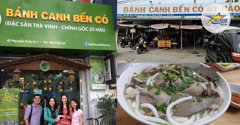 Bánh canh Bến Có là thương hiệu bánh canh nổi tiếng lâu đời tại Trà Vinh, hấp dẫn đến nay đã có mặt tại TP HCM