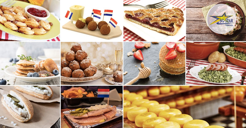 Đặc trưng của văn hóa ẩm thực Hà Lan là một phần bánh mì sandwich khiêm tốn