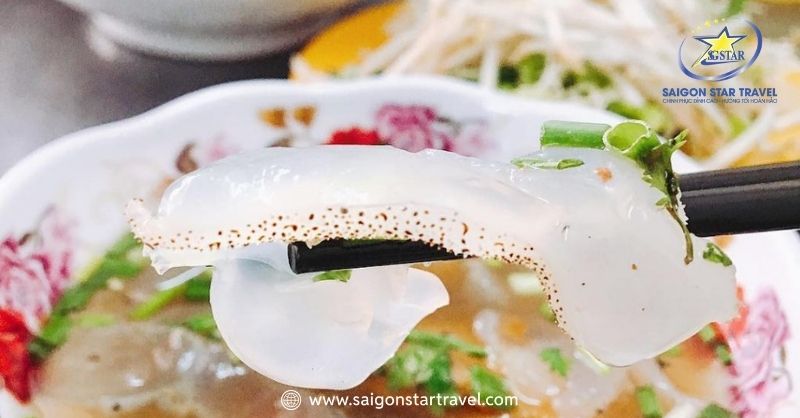 Món bún sứa không thể chối từ - Ăn gì ở Vũng Tàu