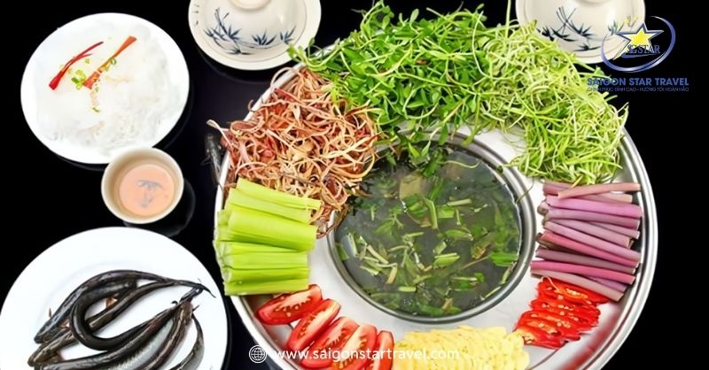 Lẩu súng là món ăn đặc trưng tại Long Hải