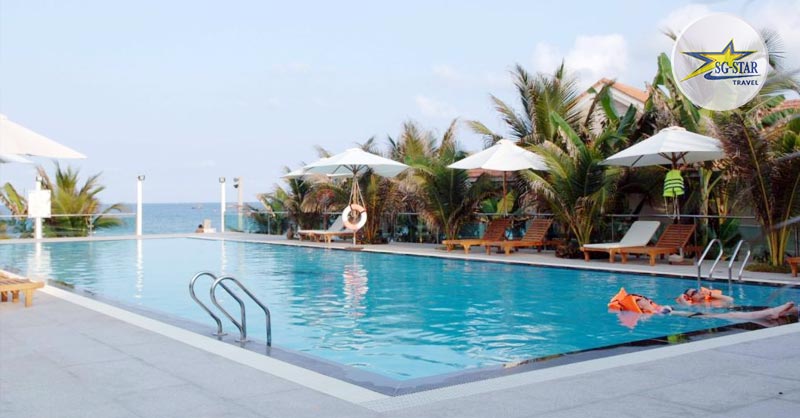 Bể bơi - Madam Cuc Saigon Emerald Resort 4 Sao