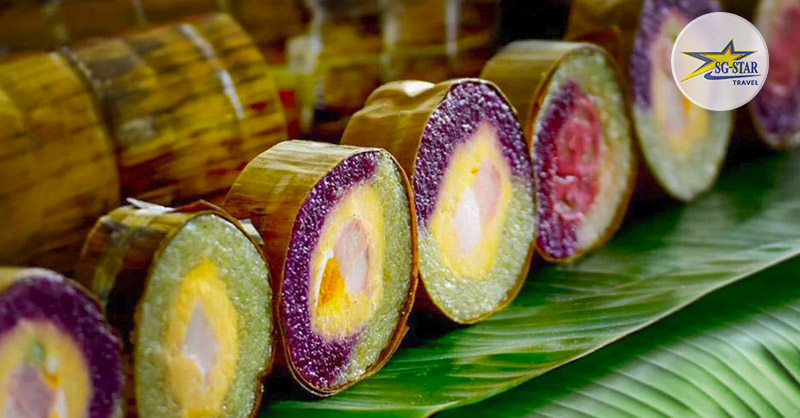 Bánh tét món ăn không còn xa lạ với mỗi con dân Việt Nam