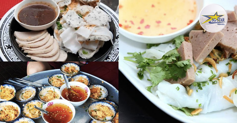 Bánh ướt, bánh đập, bánh bèo là những món ăn dân dã nhưng rất được yêu thích tại Nha Trang