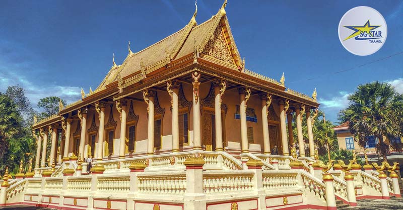 Kiến trúc độc đáo tại ngôi chùa Kh'leang