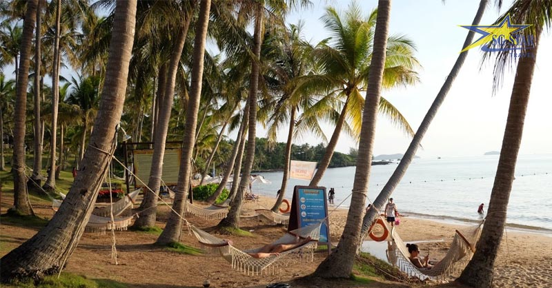 Hòn Thơm Phú Quốc- bãi biển đẹp trong xanh với nhiều rặng dùa mát mẻ