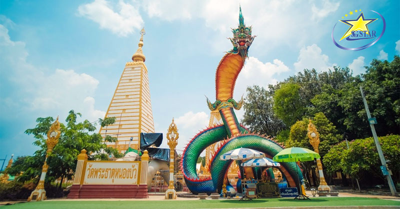 Chùa Phra That Nong Bua - Ngôi chùa nổi tiếng bậc nhất tại Thái Lan