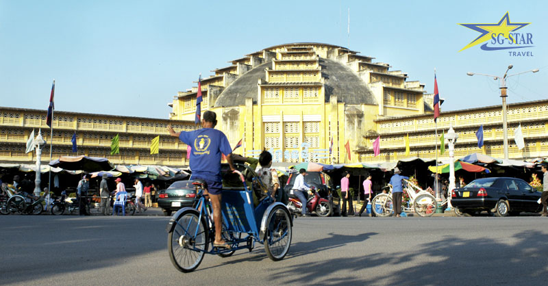Thoả thích mua sắm tại Central Market - Phnompenh