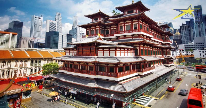 Chùa Răng Phật - Tour Singapore 4 ngày 3 đêm - Du lịch Tết 2023