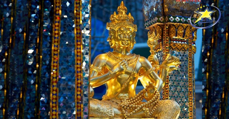 Phật Bốn Mặt linh thiên tại Thái Lan