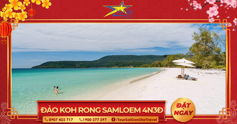Tour Đảo Koh Rong Samloem 4N3Đ - Du Lịch Campuchia Tết 2023