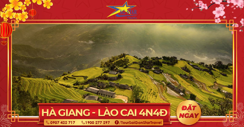 Tour Lào Cai Hà Giang 4 ngày 4 đêm Tour Tết 2023
