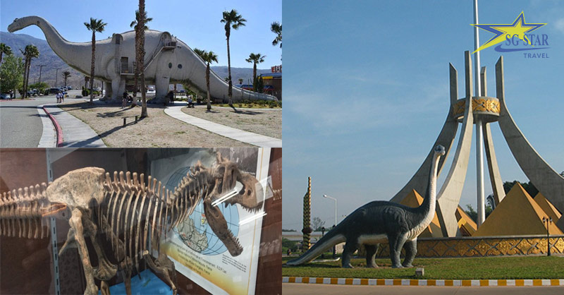 khám phá công viên khủng long Dinosaur Museum