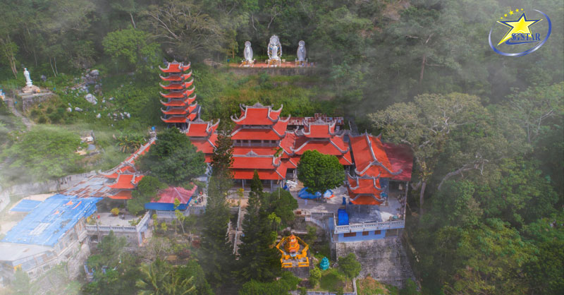 Chùa Linh Sơn Trường Thọ - Ngôi chùa linh thiêng trên đỉnh núi Thiên Sơn