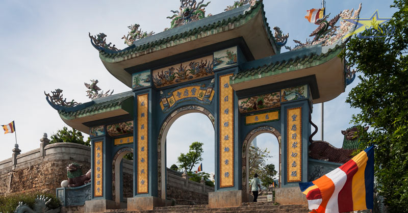 Cầu an năm mới ở chùa Linh Ứng Sơn Trà Đà Nẵng