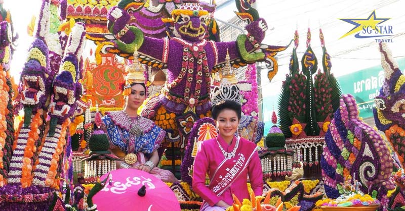 Lễ hội hoa Chiang Mai Thái