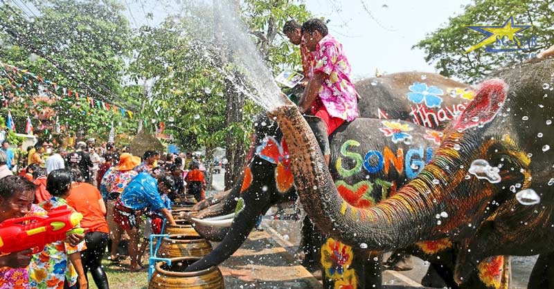 Lễ hội Songkran lớn nhất năm 
