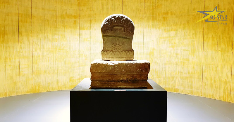 Bức tượng Kut - cổ vật của người Chăm pa xưa