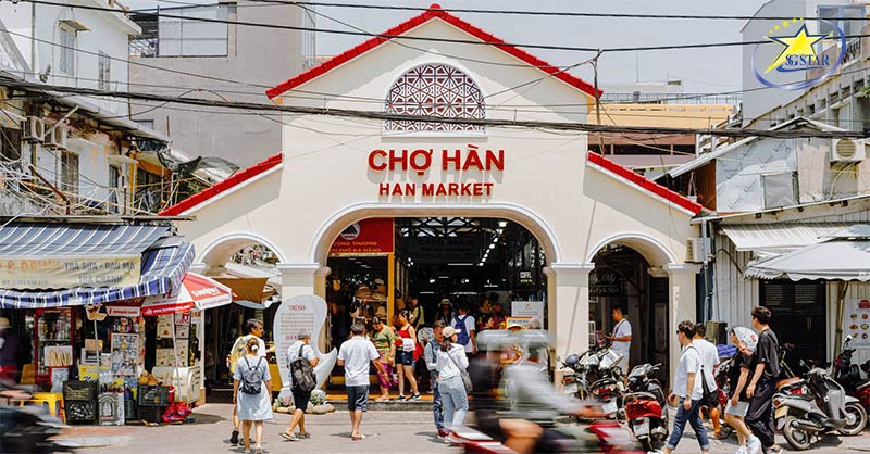 Chợ Hàn (Cổng chợ đường Bạch Đằng)