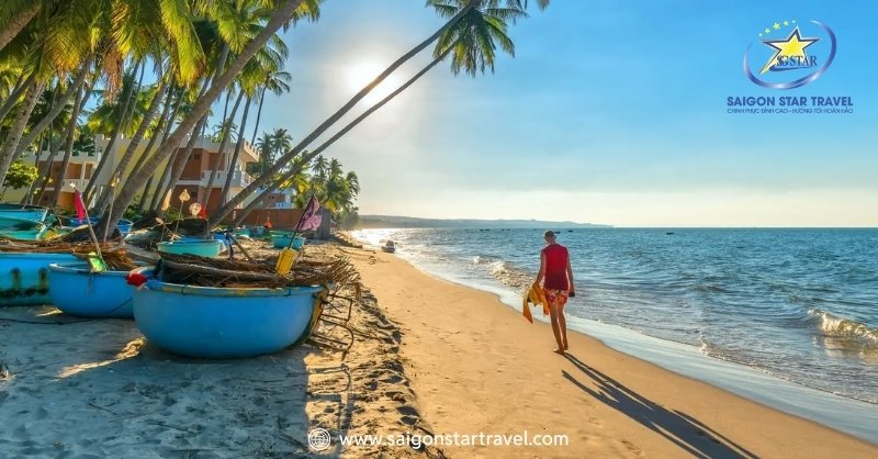 Bãi biển ở Resort Mũi Né giá rẻ