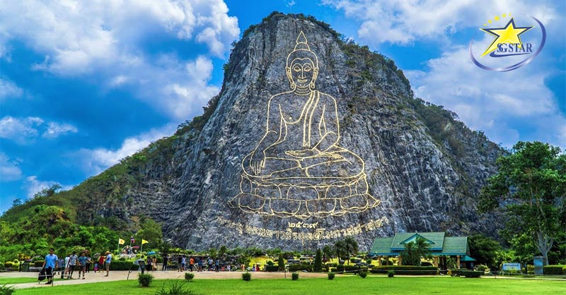 Núi Phật Vàng (Khao Chee Chan) Tour du lịch Thái Lan 5 ngày 4 đêm