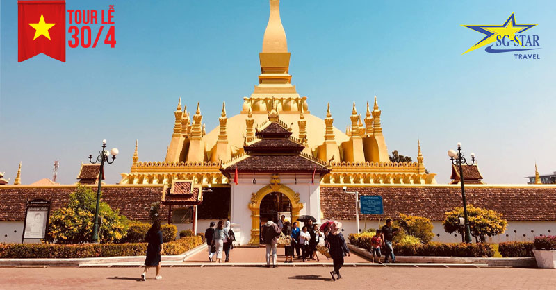 Viếng thăm ngôi chùa cổ That Luang Luang Laos
