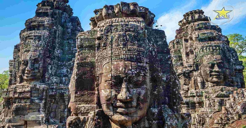 Khám phá Angkor Thom - du lịch Campuchia lễ 30/4