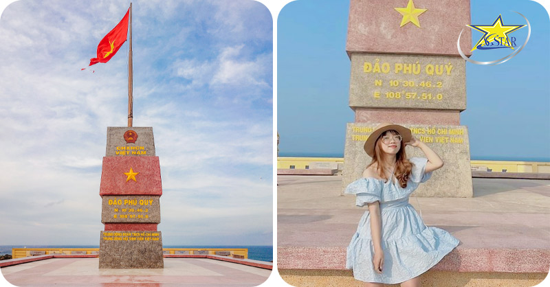Cột cờ đảo Phú Quý – Địa điểm thiên liêng của Tổ quốc