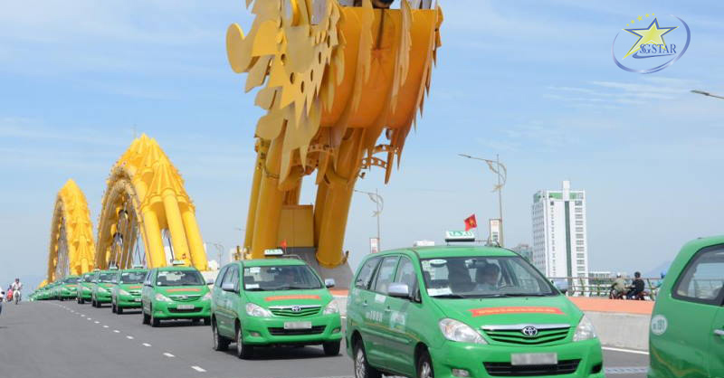 Du lịch Đà Nẵng cũng có nhiều hãng taxi cho bạn dễ dàng lựa chọn