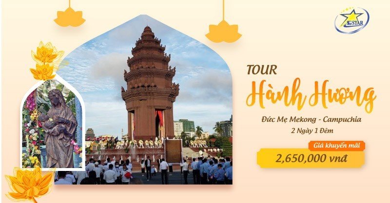 Tour hành hương Campuchia 2 ngày 1 đêm
