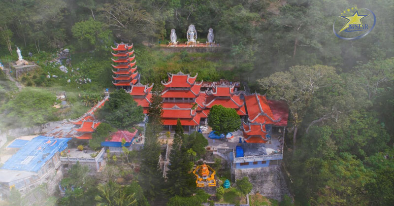 Khu du lịch núi Tà Cú Bình Thuận nhìn từ trên cao
