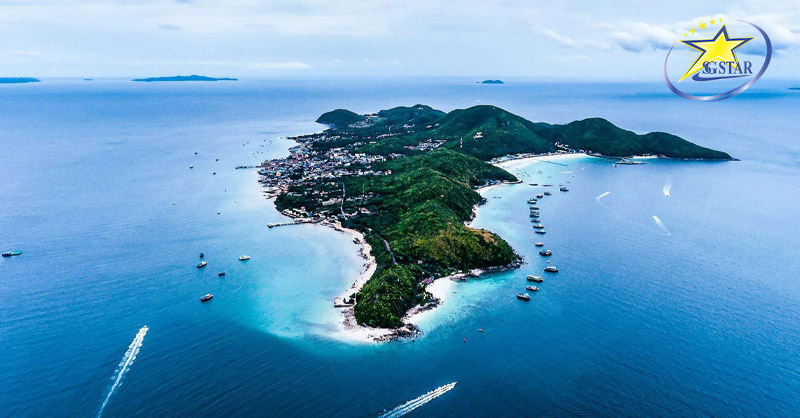 Góc nhìn tổng quát về đảo san hô Koh Larn - Du lịch Thái Lan 2023