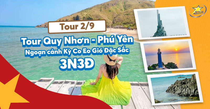Tour du lịch Quy Nhơn Phú Yên lễ 2/9 3 ngày 3 đêm