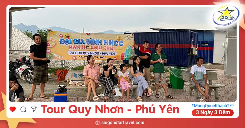 Tour Quy Nhơn Phú Yên 3 Ngày 3 Đêm Lễ 2/9 | Ngoạn cảnh Kỳ Co Eo Gió Đặc Sắc